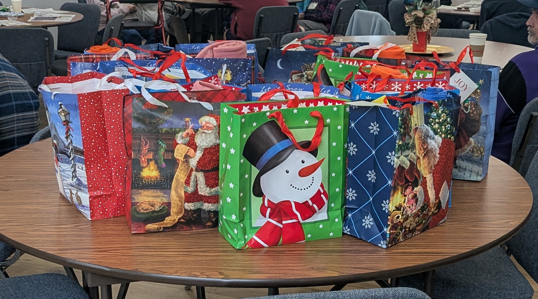 Gift bag Give away drawing